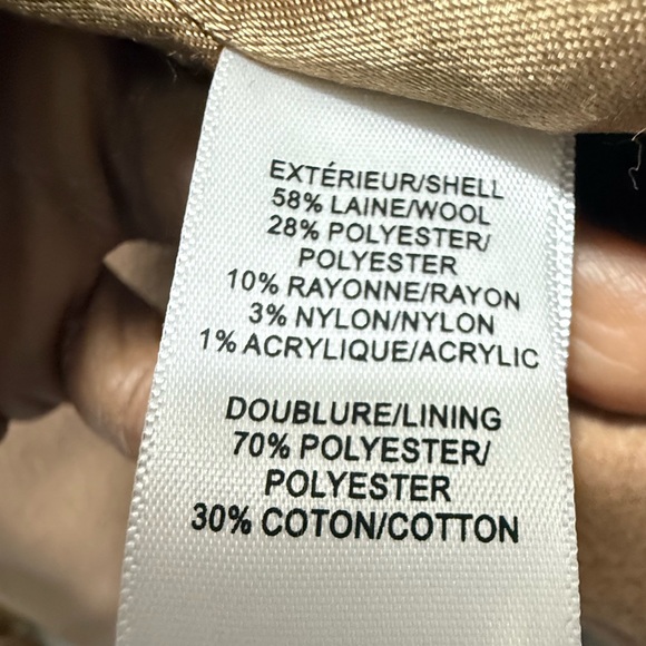 Jacob Women's Classic Tan Winter Trench Coat - Picture 7 of 9